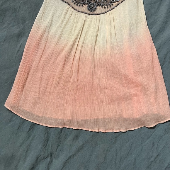 Free People Sunset Ombré Beaded Tunic Dress - Picture 10 of 16